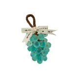 Кристальная ледяная синяя сумка из материала "Виноград"