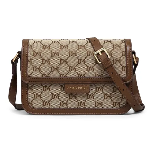 Crtnzo Kroez Синтетическая кожа Маленькая квадратная сумка сумка через плечо сумка на плечо стандартная женская кофейного цвета