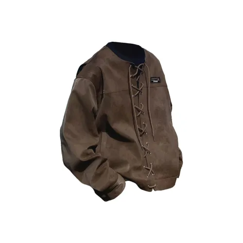 COMOWA Коричневый [Съемный] Унисекс Куртки