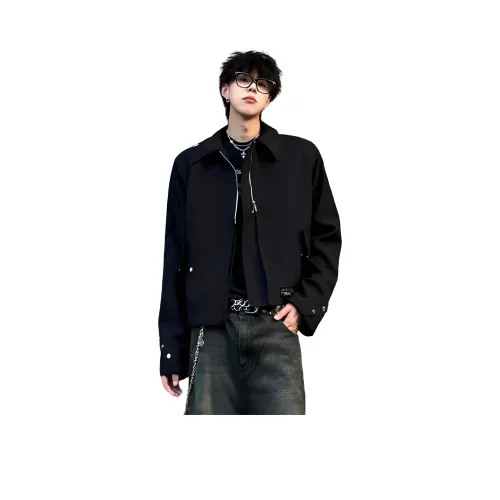 COMOWA Черный с съемным логотипом унисекс куртки