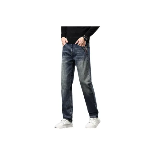 ZENGZHI Джинсы Облегающий крой Прямой крой Унисекс