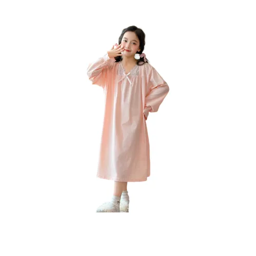 Yomi House Телесно-розовый Школьный возраст Домашние и ночные платья
