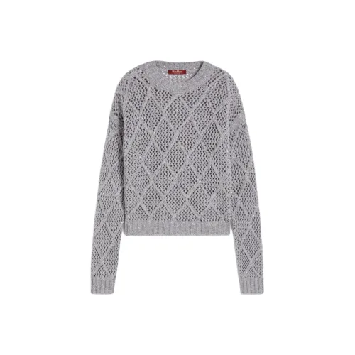 MaxMara Studio Светло-серые Женские Свитера