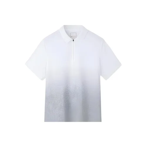 ANTA Поло Мужское Гравий Белый