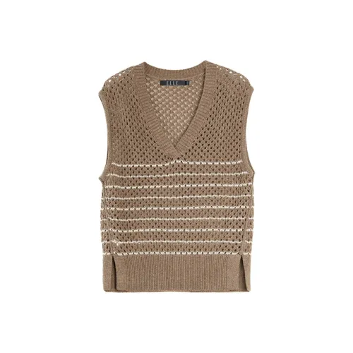 ELLE Кофе Женские Жилеты