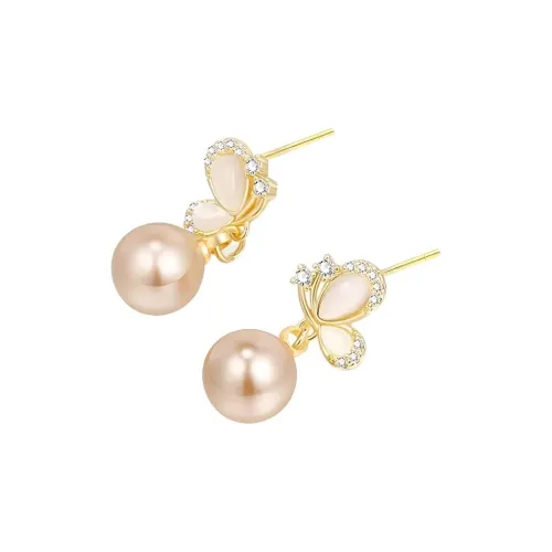 Tong Tong Rabbit Alloy Resin Stud Earrings Women's