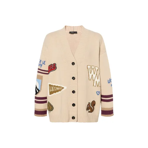 WEEKEND MaxMara Трикотаж Женский Светлый Умбра