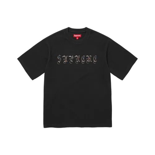 Supreme Fw25 WEEK11 AOI Gems S S Топ T Рубашка Унисекс