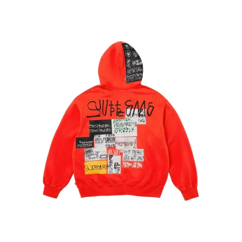 Supreme Fw25 WEEK11 176 ZIP UP Худи Свитшот Унисекс