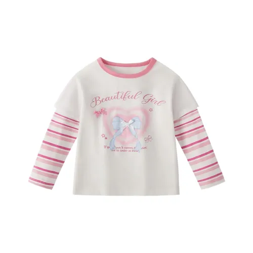 JELLYBABY Топ с 3D-эффектом и узлом на панели рукава