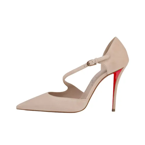 CL MISS Ziggyta Узкий каблук Высокие каблуки 10 см Женские Жемчужный