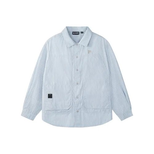 FILA FUSION Рабочая одежда Рубашка Унисекс Призрачный Ледяной Синий