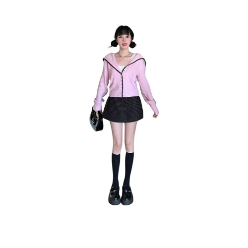 PARKYEON Розовый Трикотаж Женские Трикотаж