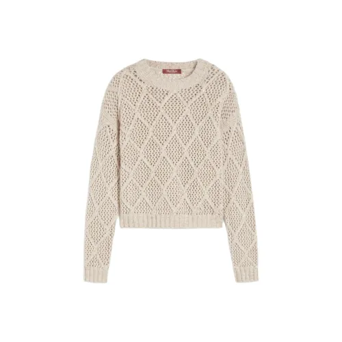 MaxMara Studio Бежевые Женские Свитера