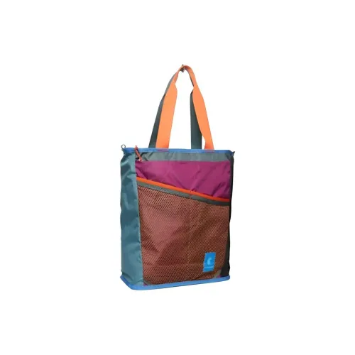 Cotopaxi Сетка Вставка Карман Тоут Сумка Плечо Сумка Унисекс Темно-Розовый Зеленый