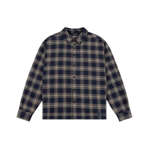 Dime Морской Синий Унисекс Рубашки