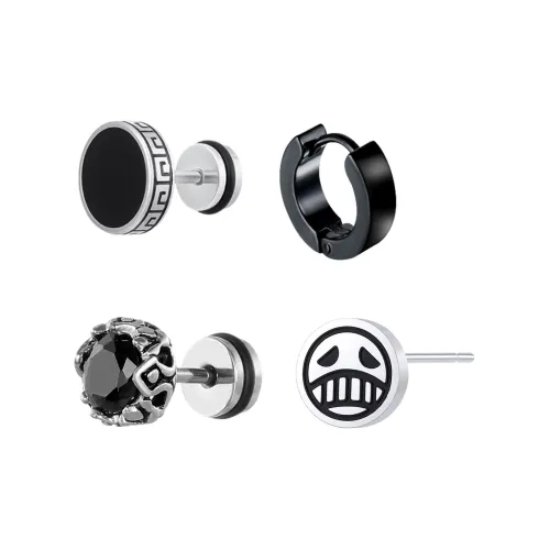 JianKai Титановые Стальные Серьги-гвоздики Унисекс