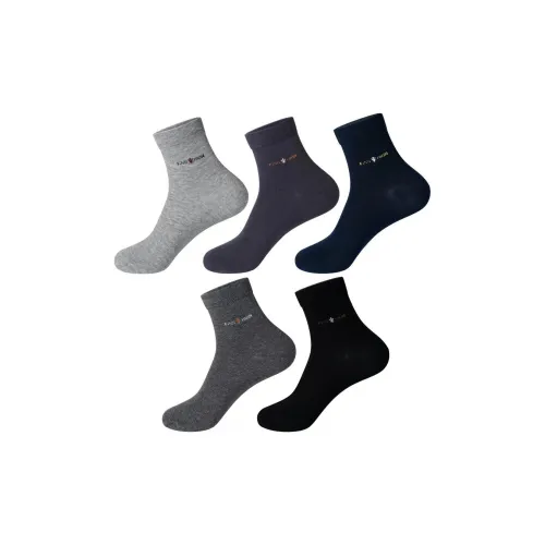 MAXDAVID Max 1230 Смешанный цвет 5 пар Мужские носки MID до икры