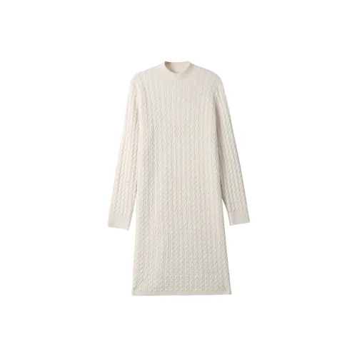 X MOOM Длинное платье с длинными рукавами женское