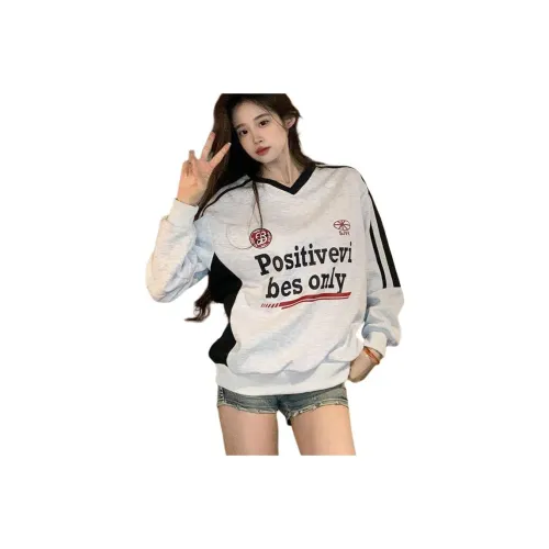 REMOULD Белый Серый Женский Свитшот