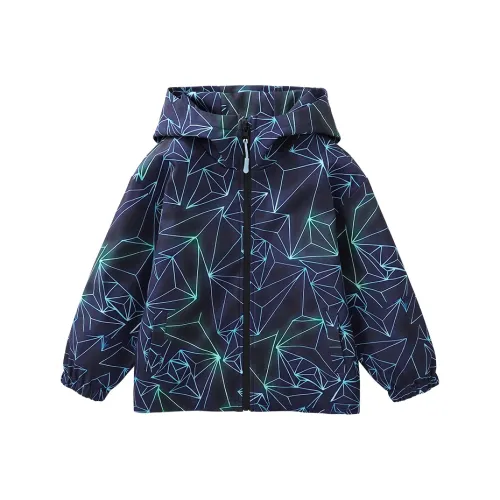 SNOOPY Dazzling Геометрический узор KIDS Куртки