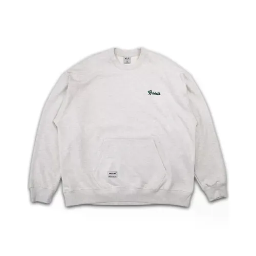 REBIRTHRABBIT Светло-серый Мужской Свитшот