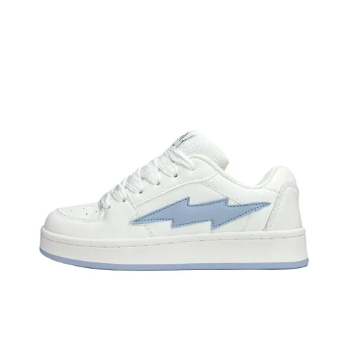 HKKCT Высота Увеличивающие Устойчивые к Износу Легкие Низкие Кроссовки для Скейтбординга Унисекс Белые Лунные