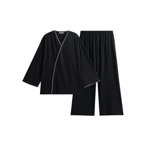 Same Language Пижамный комплект Мужской Alocasia Черный