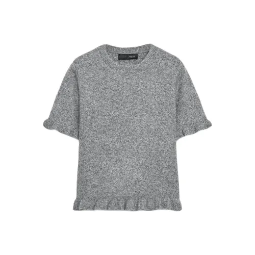 ZARA Серый Женский Трикотаж