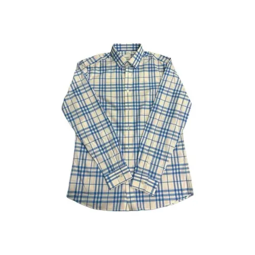 Burberry Мужские Синие Рубашки