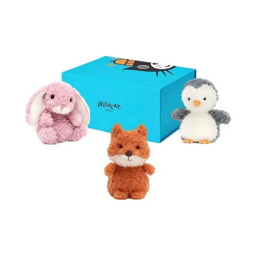 JELLYCAT Короткие Ноги Теплая Команда Коробка Куклы Плюшевая Кукла 15см 18см Высота