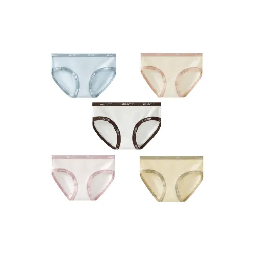 Удобные и освежающие трусики-бикини женские упаковка из 5 штук