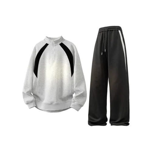 PASOK Полузастежка Толстовка Одежда для пары Одежда One Мужской One Женский Модный бренд Универсальный Премиум Feel