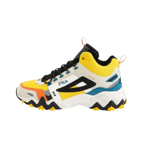 FILA Oakmont Trail MID Топ Повседневная обувь Мужская Желтый Черный Белый