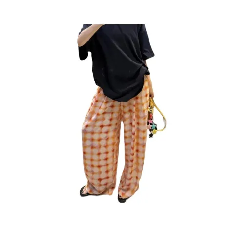 ZXBY Orange Женские Повседневные Брюки