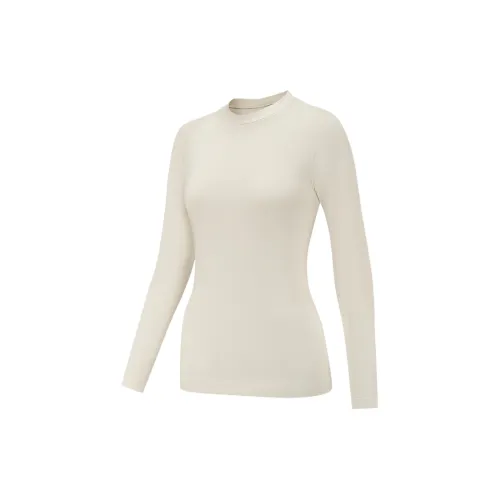 DECATHLON Экрю Женские Термофутболки