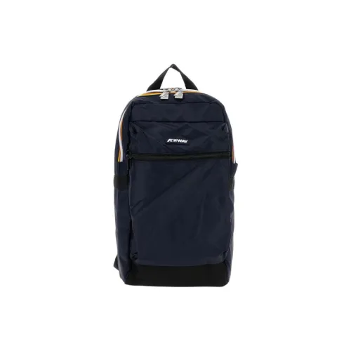 K WAY Нейлон Рюкзак Маленький Унисекс Темно-синий