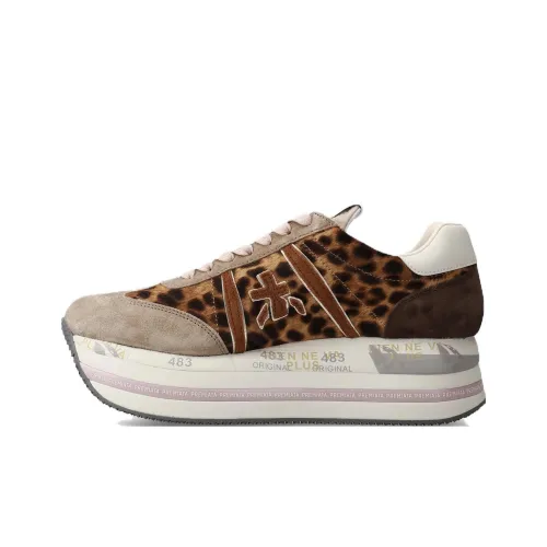 PREMIATA BETH Low Топ Повседневная обувь Женская Коричневая