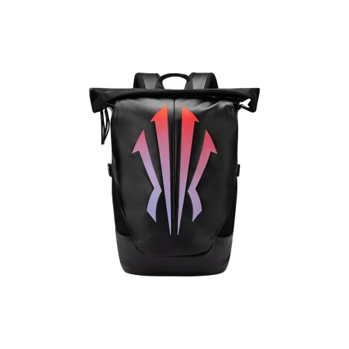 ANTA Irving series Кожа Мембранный Рюкзак Мужской Черный Радужный