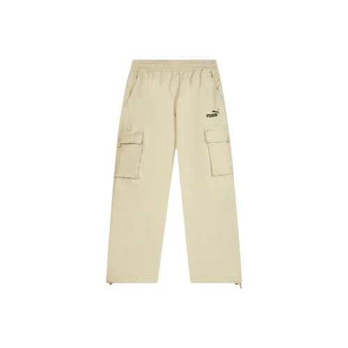 PUMA Ткани вязаные Экрю Мужские Карго Брюки