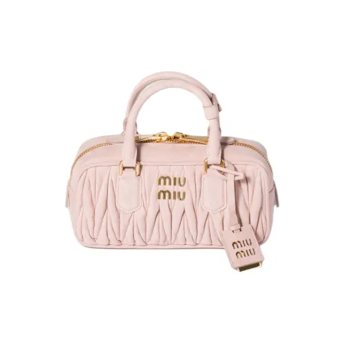 MIU MIU Arcadie series Овчина Сумка Женские Персик
