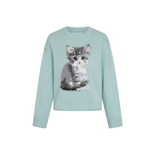 URBAN REVIVO Трикотаж Женский Бирюзовый