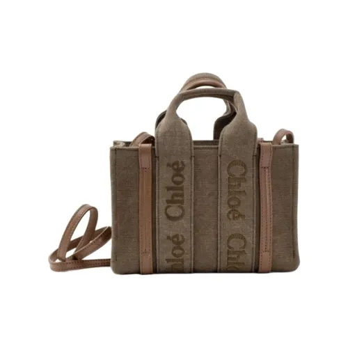 See By Chloe Сумка из ткани женская армейский зеленый