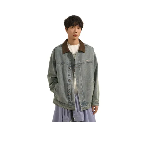 REXSHION Синий Унисекс Джинсовые куртки