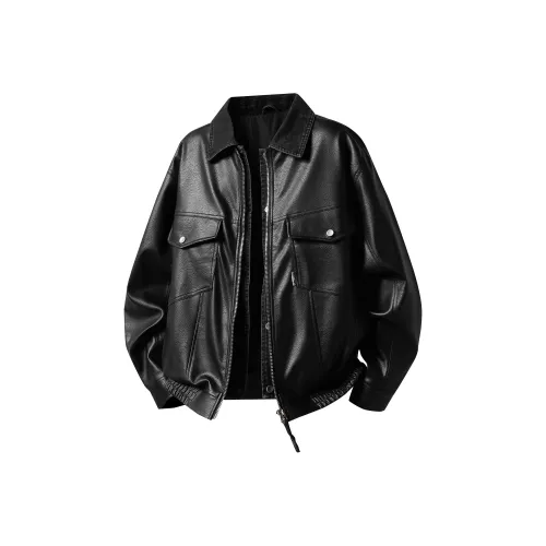 RIEZU Кожаные куртки и пальто для мужчин