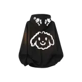 Чёрный щенок