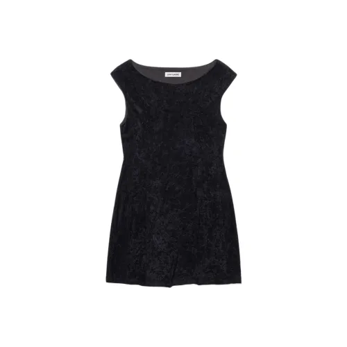 LOW CLASSIC FW25 Вельвет ТУНИКА Мини Платье Без рукавов Платье Женское