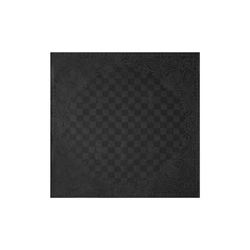 LOUIS VUITTON Шелковые шарфы Мужской Черный