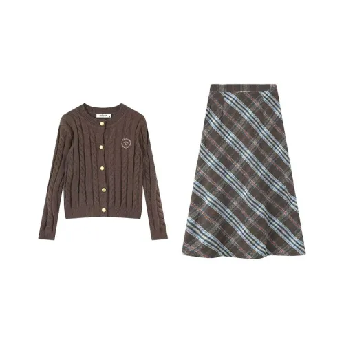 COVT Свитер+Юбка Женские Комплекты с юбкой