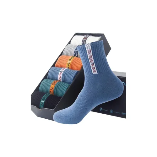 MAXDAVID 99313 Смешанный цвет 6 пар Мужские носки MID до икры